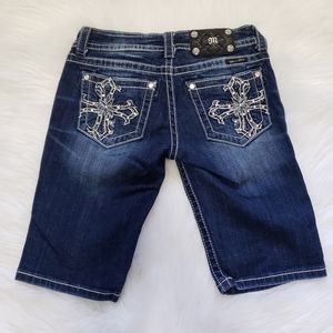 Miss Me Bermuda shorts